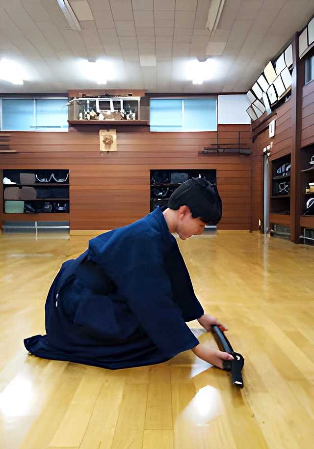 居合道 正座の型
